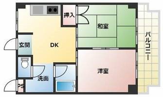 物件の間取り画像