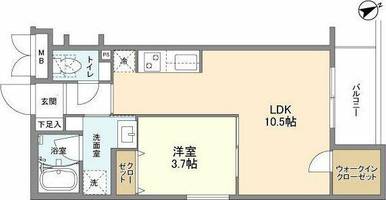 物件の間取り画像