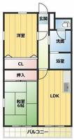 物件の間取り画像