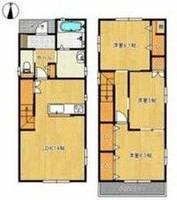 愛知県名古屋市中川区広田町2丁目(一戸建)の賃貸物件の間取り