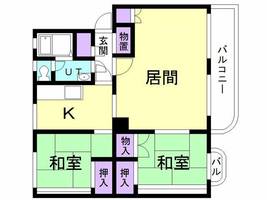 物件の間取り画像