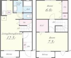 物件の間取り画像