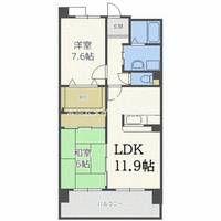 メイビスタ大淀の間取り