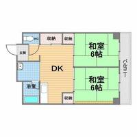 加島第3マンションの間取り