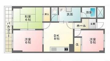 物件の間取り画像