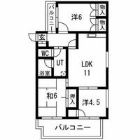 物件の間取り画像