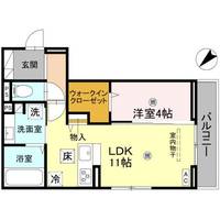 D’s町坪の間取り