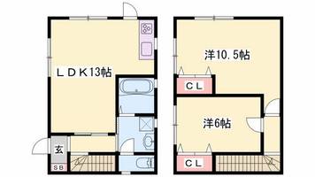 物件の間取り画像