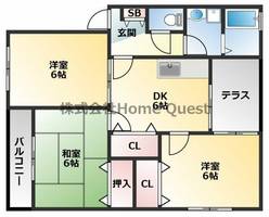 物件の間取り画像