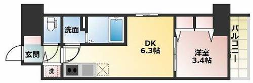 物件の間取り画像