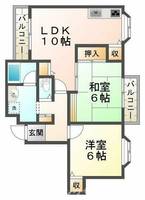 物件の間取り画像