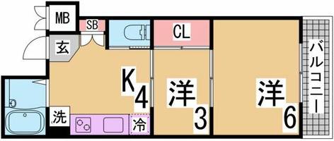 物件の間取り画像