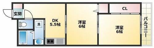 物件の間取り画像