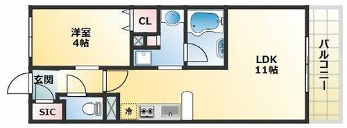 物件の間取り画像