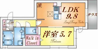物件の間取り画像