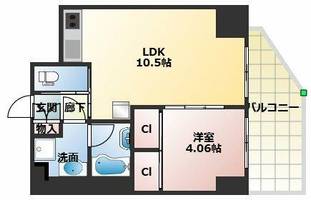 プレジオ永和EUROの間取り