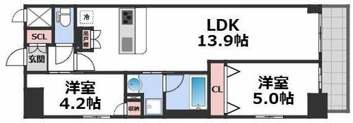 物件の間取り画像