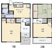 物件の間取り画像
