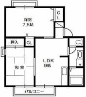 物件の間取り画像