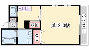 物件の間取り画像