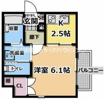 エスライズ都島の間取り