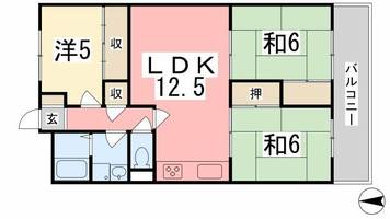 物件の間取り画像