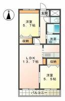 物件の間取り画像