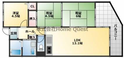 物件の間取り画像