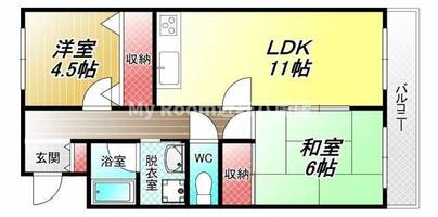 物件の間取り画像