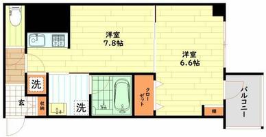 物件の間取り画像