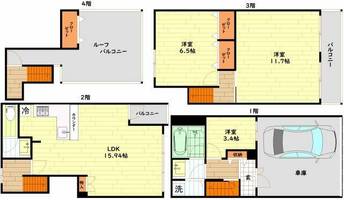 物件の間取り画像