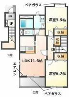 物件の間取り画像