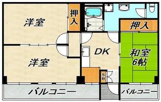 物件の間取り画像