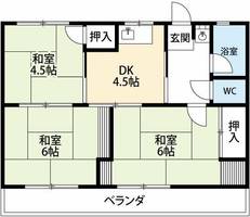 物件の間取り画像