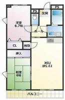 メゾンソレイユの間取り