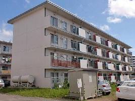 朝日ハイツ2号棟の外観