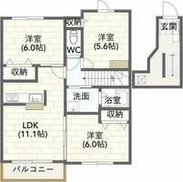 物件の間取り画像