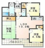 物件の間取り画像