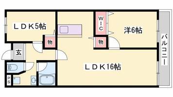 物件の間取り画像