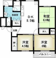 物件の間取り画像