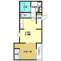 物件の間取り画像