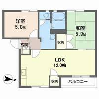 物件の間取り画像