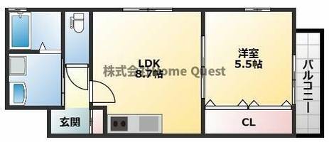 物件の間取り画像