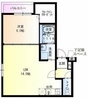 フジパレス堺浜寺石津Ⅱ番館の間取り