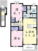 物件の間取り画像