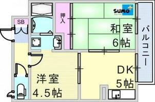 物件の間取り画像