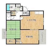 サンライズ加茂壱番館の間取り