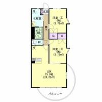 物件の間取り画像