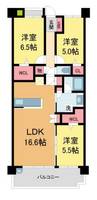 物件の間取り画像