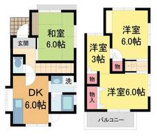 物件の間取り画像